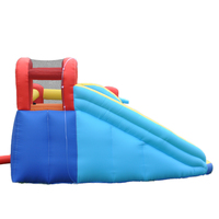 Château gonflable populaire pour enfants avec toboggan aquatique et installation facile pour les fêtes et les jeux de 3 enfants