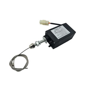 Válvula solenoide de corte de combustible para motor diésel XHQ-PT 12V 24V para uso en generadores marinos - Product Image 1
