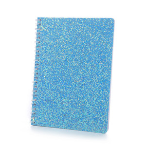 Quaderno a Spirale A5 con Copertina Glitterata Color Macaron, Pagine a Righe con Paillettes Lucide e Polvere Scintillante <span class=keywords><strong>per</strong></span> Studenti - Product Image 5