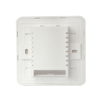 Boîtier de commutateur de contrôle de température intelligent d'approvisionnement d'usine de 86*86*40MM utilisant un boîtier en plastique en matériau ignifuge ABS + PC