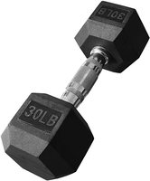 Ensemble d'haltères hexagonaux en caoutchouc Coosport Fitness, équipement de musculation, haltères en fonte, 5 kg, 20 kg, 30 kg