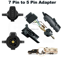 OEM 7-Wege-Anhängerstecker an 5-polige Anhänger-Flach buchse USA-Adapter-Anhänger anschluss
