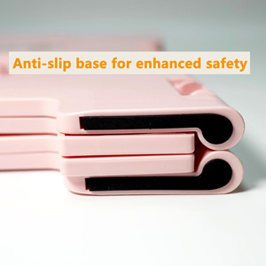 Custom Groothandel 9 Inch Kleine <span class=keywords><strong>Plastic</strong></span> Opvouwbare <span class=keywords><strong>Plastic</strong></span> Kruk Stoel Met Handvat - Product Image 3