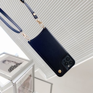 Étui de téléphone <span class=keywords><strong>avec</strong></span> sangle et porte-cartes miroir, sacs en cuir de galet PU, housse de téléphone portable pour <span class=keywords><strong>iPhone</strong></span> 15 16 <span class=keywords><strong>avec</strong></span> <span class=keywords><strong>cordon</strong></span> bandoulière - Product Image 6