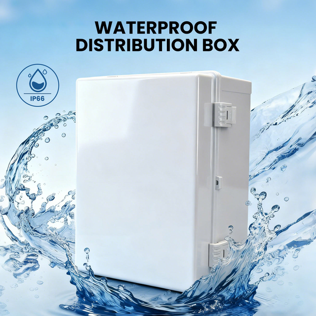 WNZJ X1 400*300*170 ABS Plastic IP66 Waterproof Dustproof Electrical Junction Box IEC 060439-1 Standard Low Power Distribution