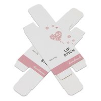 Cajas de Envío de Papel con Logotipo Personalizado, Ecológicas, Modernas, con Laminado Mate, Materiales Reciclados, para Productos Cosméticos y Lápices Labiales