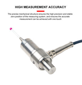CNC Center 304 Capteurs de sonde filaires en acier inoxydable pour fraiseuses Haute précision 0.001mm Mesure automatique en temps réel - Product Image 2
