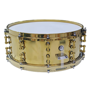 Widen Rainbow Hardware : Tambour à ressort en métal plaqué or rose pour fanfare et défilé, avec logo personnalisé, vente en gros