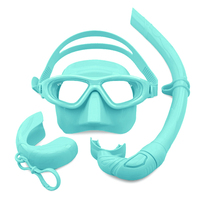 Ensemble de masque de plongée Offre Spéciale en usine avec tube de plongée humide complet équipement de plongée sous-marine professionnel