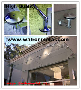 Haute qualité en acier inoxydable 304 316 verre auvent support raccord moderne extérieur <span class=keywords><strong>porte</strong></span> verre auvent <span class=keywords><strong>rideau</strong></span> mur support usine - Product Image 5