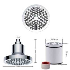 Filtro de Ducha de Acero Inoxidable de 1/2 Pulgada con Rosca para el Hogar, Purificador de Agua para Baño y Cocina - Product Image 2