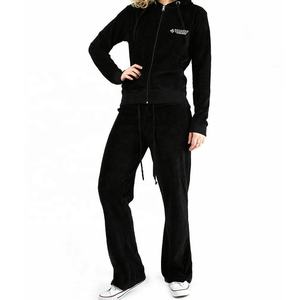 Ensemble 2 pièces pour femmes avec fermeture éclair et manches longues Vente en gros Style à la mode Survêtement pour femmes de qualité supérieure - Product Image 2