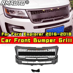 Parrilla Delantera para Ford Explorer 2016-2018, Parrilla Deportiva, Kit de Carrocería, Accesorios para Auto - Product Image 1