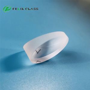 FELIX Fentes optiques en verre BK7 de 1 et 3 degrés, prismes optiques en verre en forme de cale - Product Image 3