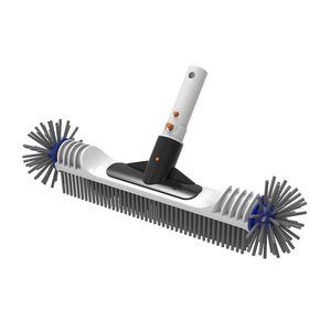 Brosse de <span class=keywords><strong>piscine</strong></span> en plastique à 360 degrés pour nettoyer les murs, les escaliers et les coins des piscines hors sol, sans danger pour les revêtements en vinyle - Product Image 3