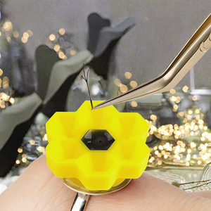Support jetable en nid d'abeille pour colle, type Blossom Cup, pour extensions de cils volumineuses et utilisation d'encre - Product Image 2