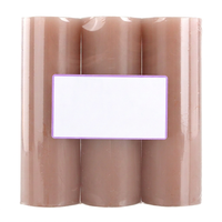 Bougies cylindriques sans fumée de différentes tailles, personnalisées, style européen, pour hôtels et mariages