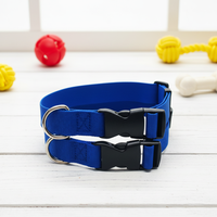 Collier ajustable à design personnalisé, couleur Pantone au choix, surpiqûres réfléchissantes, votre logo