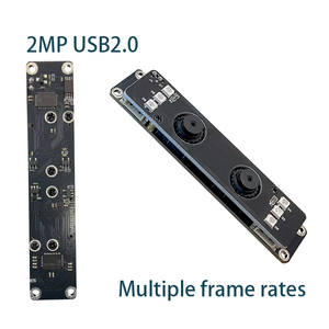 กล้องโมดูล USB แบบกล้องส่องทางไกลขนาดเล็ก 2MP 1080P เลนส์คู่ 80x18 มม. กล้อง CMOS แบบฝังตัว UVC Plug And Play OTG สำหรับการจดจำใบหน้า - Product Image 1