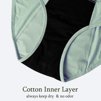 Culottes menstruelles élastiques en bambou absorbantes, écologiques et réutilisables, personnalisables