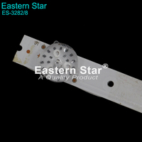 ES-3282 (3 pièces, 8LED) bandes lumineuses LED CRH-A433030030885 utilisées pour 43 "43K6S TV D-SN50M2KK88-109443 Eastern Star Led bar
