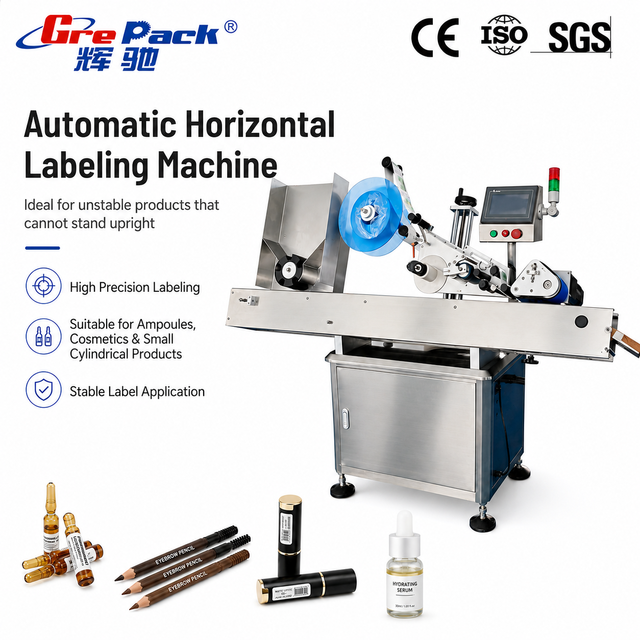 Vial Label Application Machine Automatic Blood Tube Labeling Machine Crayons
