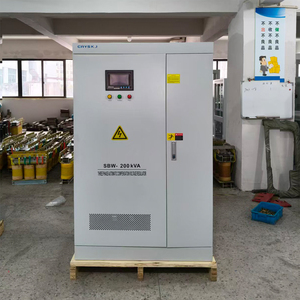 Стабилизатор напряжения 200 кВт, трехфазный, SBW-200KVA, 380В, 415В, 440В, 480В, 220В, высокоэффективный автоматический регулятор напряжения, медный - Product Image 2