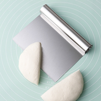 Coupe-pâte multifonction en acier inoxydable, grattoir alimentaire, outils de pâtisserie, couteau de cuisine, hachoir à légumes