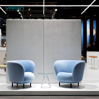Canapé de bureau moderne nordique Design d'angle modulaire pour la maison Salon Hôtel Utiliser des meubles élégants