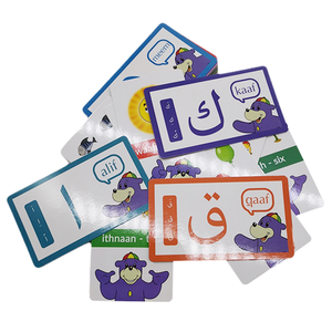 <span class=keywords><strong>Carte</strong></span> Educative Personalizzate con Bandiere dei Paesi, Alfabeto Arabo e Lettere <span class=keywords><strong>per</strong></span> <span class=keywords><strong>Bambini</strong></span>, Schede di Memoria Flash in Carta <span class=keywords><strong>per</strong></span> Uso Familiare - Product Image 6