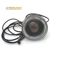 Phare projecteur LED Angel Eye à feux de croisement et de route pour vélo électrique tout-terrain, pièce de rechange, lampe avant, accessoires pour vélo électrique