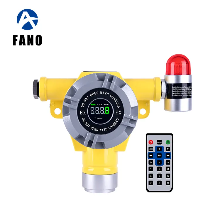 FANO ATEXCE有毒ガス警報制御システム工業用コルガス漏れ検知器アナライザー固定ガス検知器