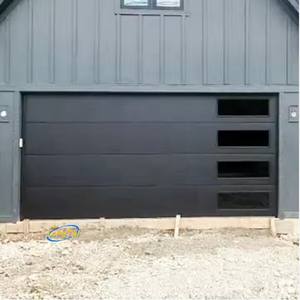 باب مرآب علوي مقطعي من الفولاذ بخطوط حديثة من Andexin معزول - Product Image 3