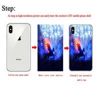 Coque de téléphone personnalisée DIY pour iPhone 13 12 11 Pro Max SE 2020 8 7 6 Plus, personnalisable avec photo pour iPhone X XR XS Max