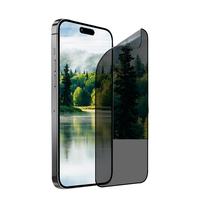 Film PET ultra-fin à colle intégrale, qualité supérieure, toucher doux, recyclable, couverture complète, verre hybride nano 9H, anti-espionnage, pour téléphone portable
