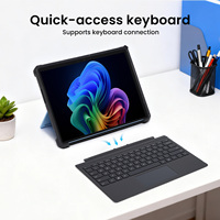 Prix d'usine Omnpak pour Microsoft Surface Pro 11/10/9, étui de protection robuste avec sangle de maintien