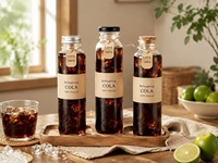 Bouteilles en verre à bouchon à vis mat réutilisables de haute qualité pour jus et eau 200ml/350ml/500ml Respectueuses de l'environnement