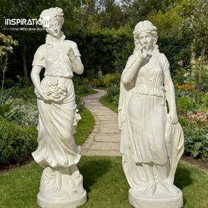 Estatua de <span class=keywords><strong>Hera</strong></span> de Fibra de Vidrio Ligera para Decoración de Bodas, Piedra Artificial, Estilo Europeo para Jardín - Product Image 1