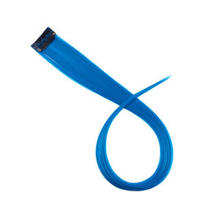 工厂价格20英寸长直合成闪亮丝滑派对亮彩夹头发延伸 - Product Image 4