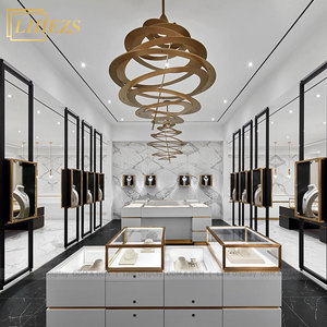 ตู้โชว์เครื่องประดับเพชร ตู้โชว์ร้านค้า ตู้โชว์ติดผนัง ดีไซน์พรีเมียม อุปกรณ์ตกแต่งร้านค้า ผู้ผลิตตามสั่ง - Product Image 5