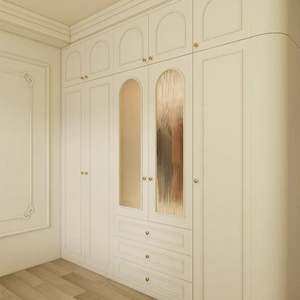 Armario de Madera de Alta Calidad, Estilo Romántico Francés, Nuevo, para Dormitorio o Vestidor - Product Image 6