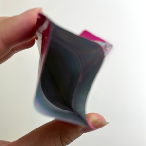 Emballage en gros certifié FDA pour bonbons infusés, sachets Mylar à fermeture éclair anti-enfants, sachets Mylar à fermeture éclair à plat, 1,5 g, emballage pour produits comestibles - Product Image 3