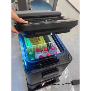 Frigorifero Portatile Mercedes-Benz Sprinter <span class=keywords><strong>con</strong></span> Bracciolo e Congelatore a <span class=keywords><strong>Compressore</strong></span>, Mini <span class=keywords><strong>Frigo</strong></span> in Plastica 12V <span class=keywords><strong>per</strong></span> <span class=keywords><strong>Auto</strong></span> - Product Image 5