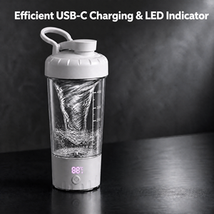 Taşınabilir Tritan BPA İçermeyen Elektrikli <span class=keywords><strong>Shaker</strong></span> Şişesi USB Şarjlı Protein Karıştırıcı Bardak Düşük Sesli Ev Tipi Otel Spor Salonu Fitness Açık Hava - Product Image 3