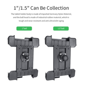 ขาตั้งรางแท็บเล็ตแบบสปริงโหลดสําหรับแท็บเล็ตพีซี <span class=keywords><strong>Panasonic</strong></span> <span class=keywords><strong>FZ</strong></span>-<span class=keywords><strong>G1</strong></span> พร้อมแขนซ็อกเก็ตคู่ - Product Image 4