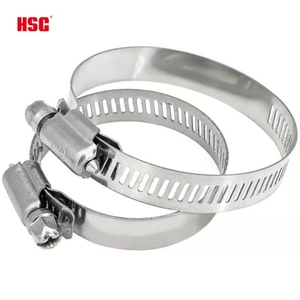 Accesorios de soporte de tubo de pezón de poste de tubo grande ajustable de palanca de acero inoxidable para carpintería abrazadera de manguera de tipo americano - Product Image 2