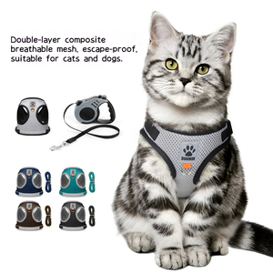 Chaleco Reflectante de Malla con Correa de Nailon para Perros - Product Image 2