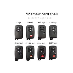 Carcasas de Repuesto para Llaves de Control Remoto con Tarjeta Inteligente para 12 Modelos, S YSK332-YSK339, para Soldar - Product Image 2