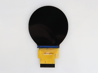 Polcd Panel tampilan bulat kecil 2.1 inci 480x480 lingkaran Antarmuka RGB SPI layar LCD TFT melingkar