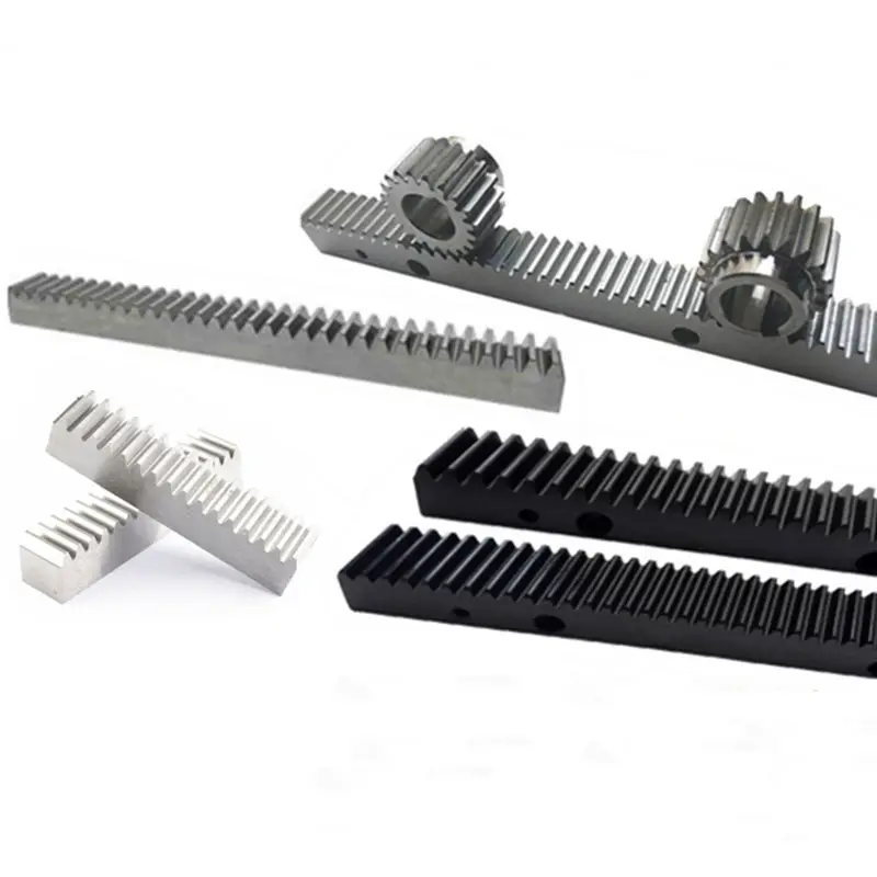CNC machining small Rack Gear And Pinion Drive Plastic Round Helical Gear Rack
